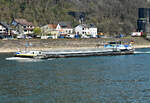 GMS PONTES auf dem Rhein querab Erpel - 25.03.2022