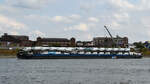 Das Fahrzeugtransportschiff TERRA (ENI: 02316218) war Ende August 2022 auf dem Rhein bei Duisburg zu sehen.