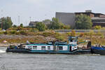Das Schubboot EDDI (ENI: 05801380) war Ende August 2022 auf dem Rhein bei Duisburg zu sehen.