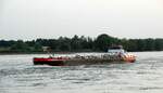 TMS  ALMENHOF  (04503360 , 95 x 10,50m) am 12.06.2025 auf  RHEIN-Bergfahrt bei Rees.