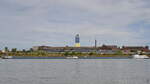 Der aus CALISTO (ENI:02331873) & CALISTO I (ENI:02332378) bestehende Koppelverband befuhr Ende September 2025 den Rhein und ist hier bei Duisburg zu sehen.