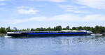 TMS Vectura, ENI 02328705, rheinaufwärts nach der Staustufe Marckolsheim/Elsaß, Juli 2025