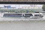 MS RIVIERA RADIANCE (ENI: 07002240) auf dem Rhein in Köln am 31.05.2025