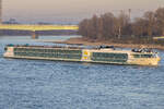 MS ASARA (ENI: 02337042) auf dem Rhein in Köln am 27.12.2025