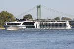 MS OSCRA WILDE (ENI: 07002066) auf dem Rhein bei K�ln-M�lheim am 01.05.2026
