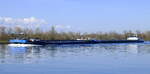 SGMS CHRISTIANE DEYMANN 1 ENI 02324750 und GSL CHRISTIANE DEYMANN 2 ENI 02323261, rheinaufw�rts vor Breisach, M�rz 2026