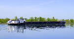 GMS JAKOB G�TZ ENI 04305890, rheinabw�rts nach Breisach, Heckansicht, April 2�26