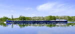 TMS EILTANK 252 ENI 04813040, rheinaufwarts vor Breisach, April 2026
