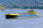 Tankschiff PIZ DOLF ENI 02338481 Rheinabw�rts bei Stolzenfels/Koblenz 21.7.2026