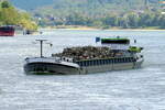 G�termotorschiff MINNA ENI 04403710 Rheinabw�rts bei Stolzenfels/Koblenz 21.7.2026