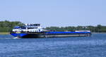 GMS INIZIO ENI 02324902, rheinabw�rts nach Breisach, Heckansicht, Mai 2026