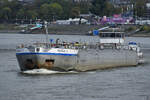 Auf dem Rhein bei D�sseldorf war das Tankmotorschiff NICOLE II (ENI: 02330485) unterwegs, so gesehen im September 2026.