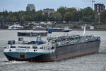 DIGNITY (ENI: 06105805) ist ein im Jahr 2024 gebautes Tankmotorschiff. (D�sseldorf, September 2026)