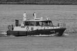 Anfang September 2026 war auf dem Rhein bei D�sseldorf das Polizeiboot WSP 6 (Typ Boot 2000) zu sehen.