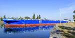 TSL CHEMGAS 21 ENI 02325573 mit SB MURIA ENI 02338748 verlassen die Schleuse Vogelgr�n/Elsa� rheinaufw�rts, Juni 2026