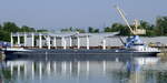 GMS ACRILLA ENI 02206539, ankert im Rheinhafen Neubreisach (Neuf-Brisach) Elsa�, Juni 2026