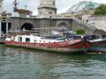 Seine Paris - MS LINQUENDA ( Hausboot ) in Paris am 16.10.2009