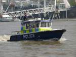 London am 21.04.2011, Themse, Polizeiboot 'NINA MC KAY II'