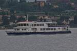 Begegnung mit dem FGS Baldo bei der Fahrt über den Gardasee. 05.2025