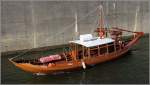 Die 2015 in Vila Nova de Gaia gebaute TORGA (Portugiesische Reg.Nr.: P-249-AL) ist am 07.05.2015 auf dem Douro unterwegs. Gemeldet ist sie in Douro (Portugal).