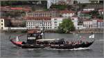 Die ROTA DE DOURO (P-125-AL) am 02.05.2015 auf dem Douro in Porto.