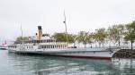 DS Montreux am Liegeplatz in Lausanne-Ouchy (Aug. 2015)