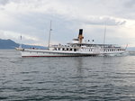 Die dampfboot  LA SUISSE  im Vevey - 07/06/2016