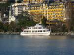 Lac Leman - MS GENERAL GUISAN unterwegs bei Montreux am 13.12.2008