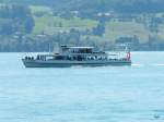 MS STOCKHORN unterwegs auf dem Thunersee am 07.08.2010