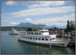 MS  Pilatus  in Luzern am Vierwaldstttersee.