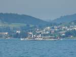 Dampfschiff URI unterwegs auf dem Vierwaldstttersee am 01.08.2010