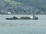 Vierwaldstttersee - Lastschiff Kehrsiten unterwegs am 10.09.2012