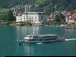 MS Waldstätter am 19.08.2012 bei Brunnen.