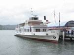 Vierwaldstättersee - MS Rigi im Hafen in Luzern am 28.03.2016