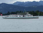 MS TITLIS im Seebecken vor Luzern am 27.07.2023