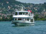 Zrichsee - MS UETLIBERG unterwegs auf dem Zrichsee am 13.08.2011