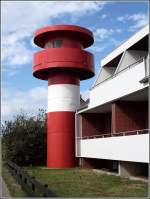 Das Leitfeuer Wittdn auf der Insel Amrum war nur von 1977 bis 1988 in Betrieb. Aufnahmedatum: 03.09.2006