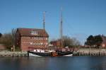 Die  Amazone  im Hafen von Wyk am 27.04.2010.