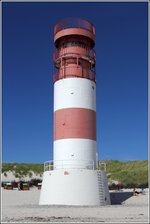 Das Oberfeuer am Südstrand von Helgoland Düne. 31.08.2016