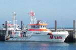 Seenotrettungskreuzer Ernst Meier-Hedde am 19.09.25 im Hafen der Insel Helgoland.