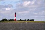 Der Leuchtturm von Pellworm ist seit 1907 in Betrieb. Er ist 41 m hoch und trgt ein Leit- und Quermarkenfeuer. Bis 2002 bildete er zusammen mit dem Unterfeuer eine Richtfeuerstrecke. 11.08.2010