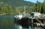 Die MV Uchuck in Kyuquot