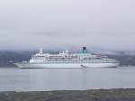 MS Albatros am 05.07.2013 vor Pyramiden/Spitzbergen