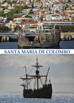 Die  Santa Maria de Colombo  wurde auf Madeira im kleinen Fischerdorf Câmara de Lobos gebaut. Die Arbeiten haben ein Jahr gedauert (Juli 1997 – Juli 1998) und es wurde 320 m³ Holz, überwiegend Mahagoni, verbaut.
Länge: 22,30 Meter  - Breite: 7 Meter - Tiefgang: 2,74 Meter