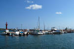 21.09.2017 Der Freizeit und Fischereihafen von Colonia de Sant Jordi / Mallorca