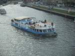 Ein Ausflugsschiff auf der Spree, benannt nach dem ersten Berliner Brgermeister der Nachkriegszeit: Ernst Reuter.