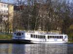 Schiff  Kehrwieder  in Berlin. 28.03.08