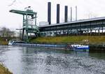 GMS 'Karl -Heinz', im Westhafenkanal, Berlin im Januar 2018.