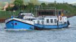 Das Freizeitboot Denzo zu Tal im DEK bei Riesenbeck am 4.05.2010,