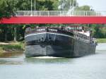 MS Themis ENI 04302830 - L 64.50m - B 6.60m - Tg 2.60m - T 713./ Gemeldet in Minden/D. Zu Berg im DEK bei Rodde am 6.07.2009.